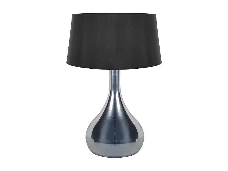 Lámpara de Salón TOSEL ,vidrio,Cromo,A66xD45xP45cm