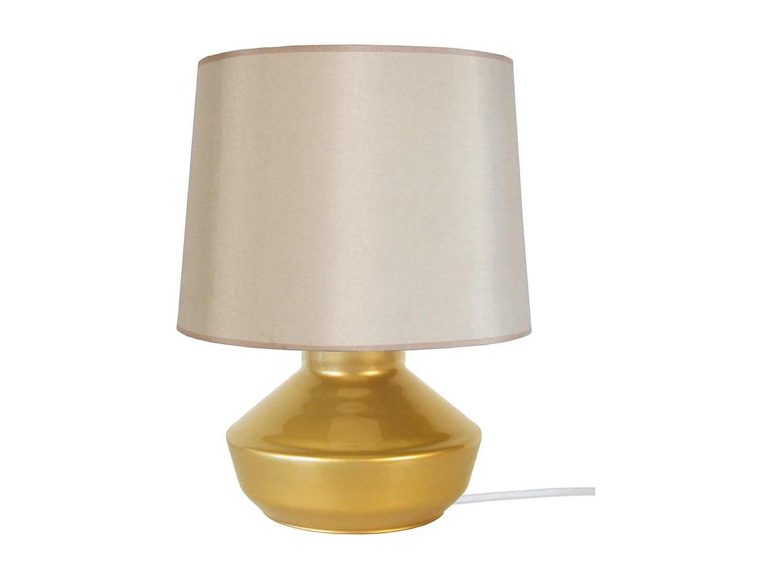 Lámpara de Salón TOSEL ,vidrio,Dorado ,A60xD40xP40cm