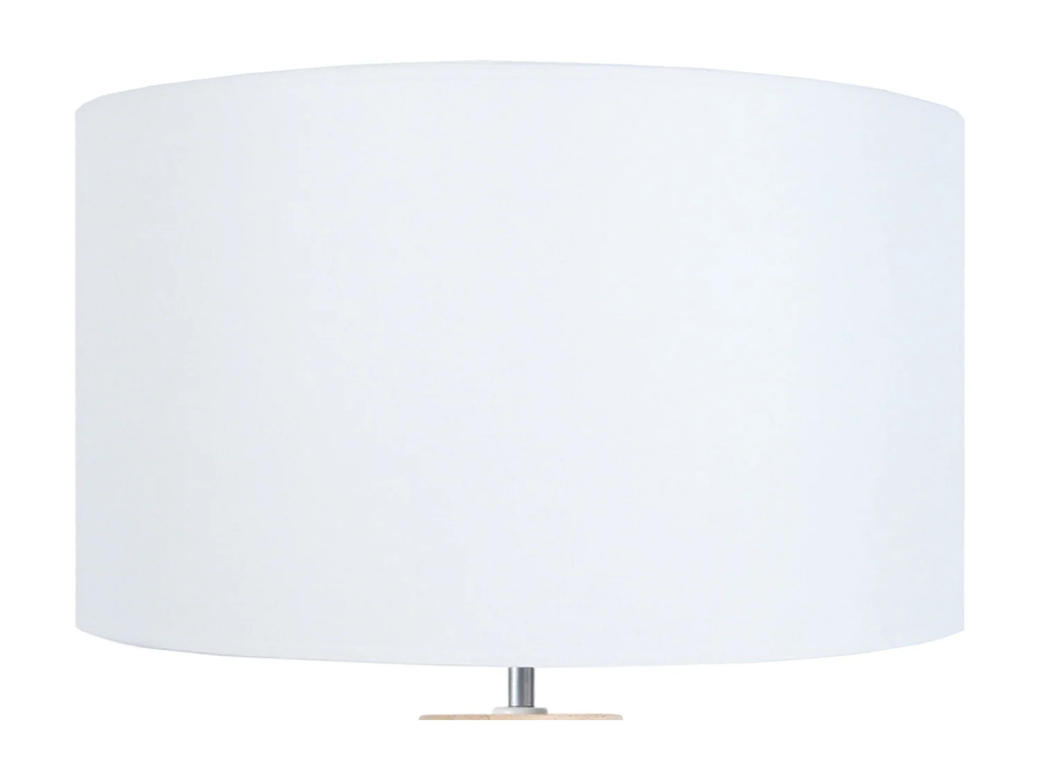 Abajur TOSEL ZIN metal cilindro preto D16 x  H29  cm