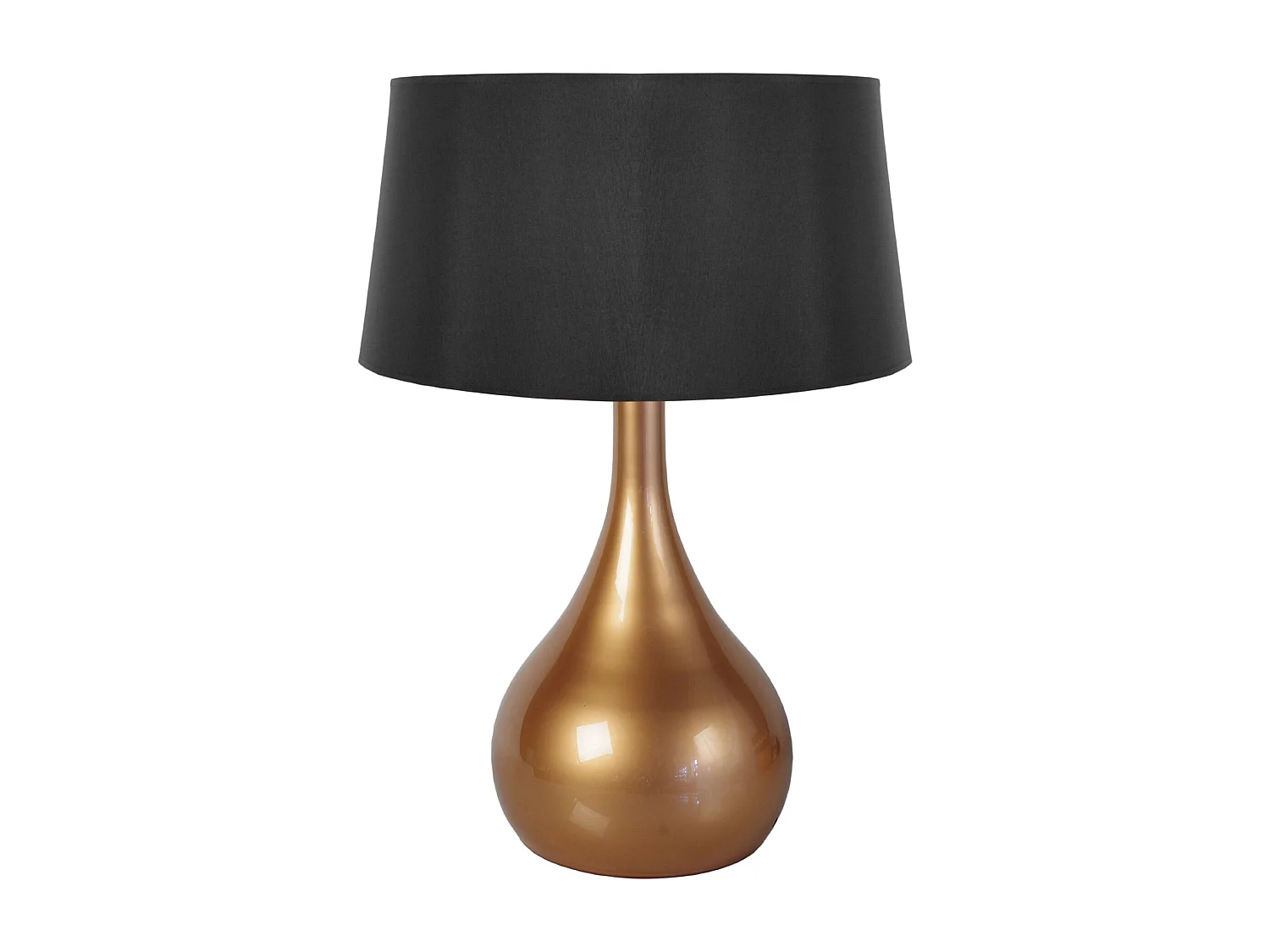 Lámpara de Salón TOSEL ,vidrio,Bronce ,A32xD22xP22cm