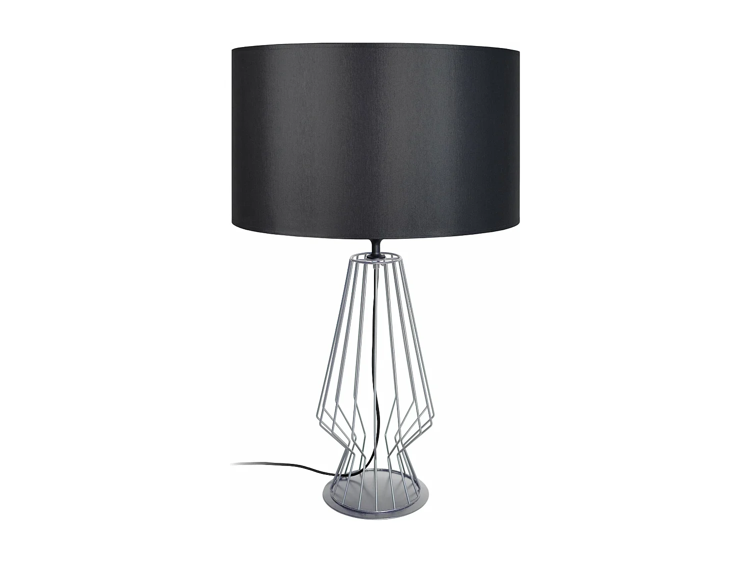 Lampe de salon filaire métal  aluminium 64 cm.