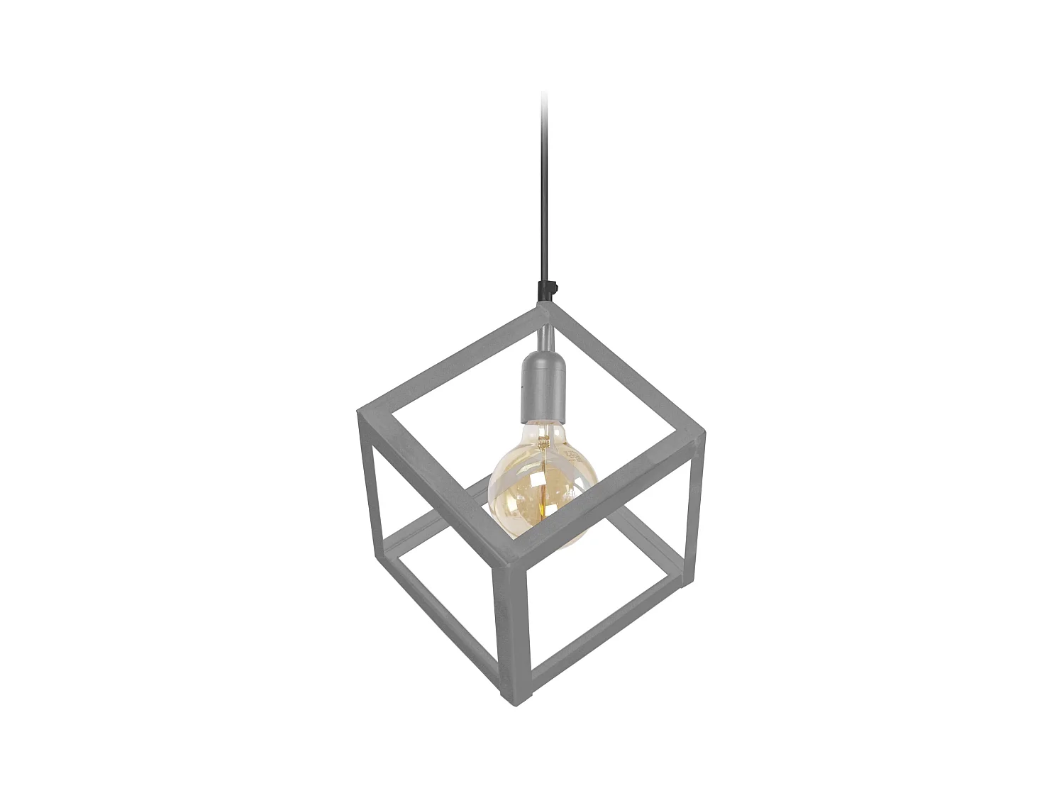 Suspension TOSEL ,métal,Aluminium,H 86xD 27x P 27cm