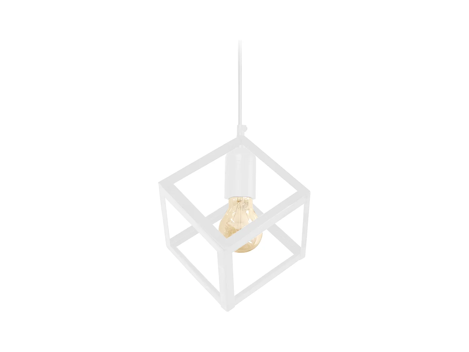 Suspension TOSEL ,métal,Blanc  ,H86x D27xP27cm