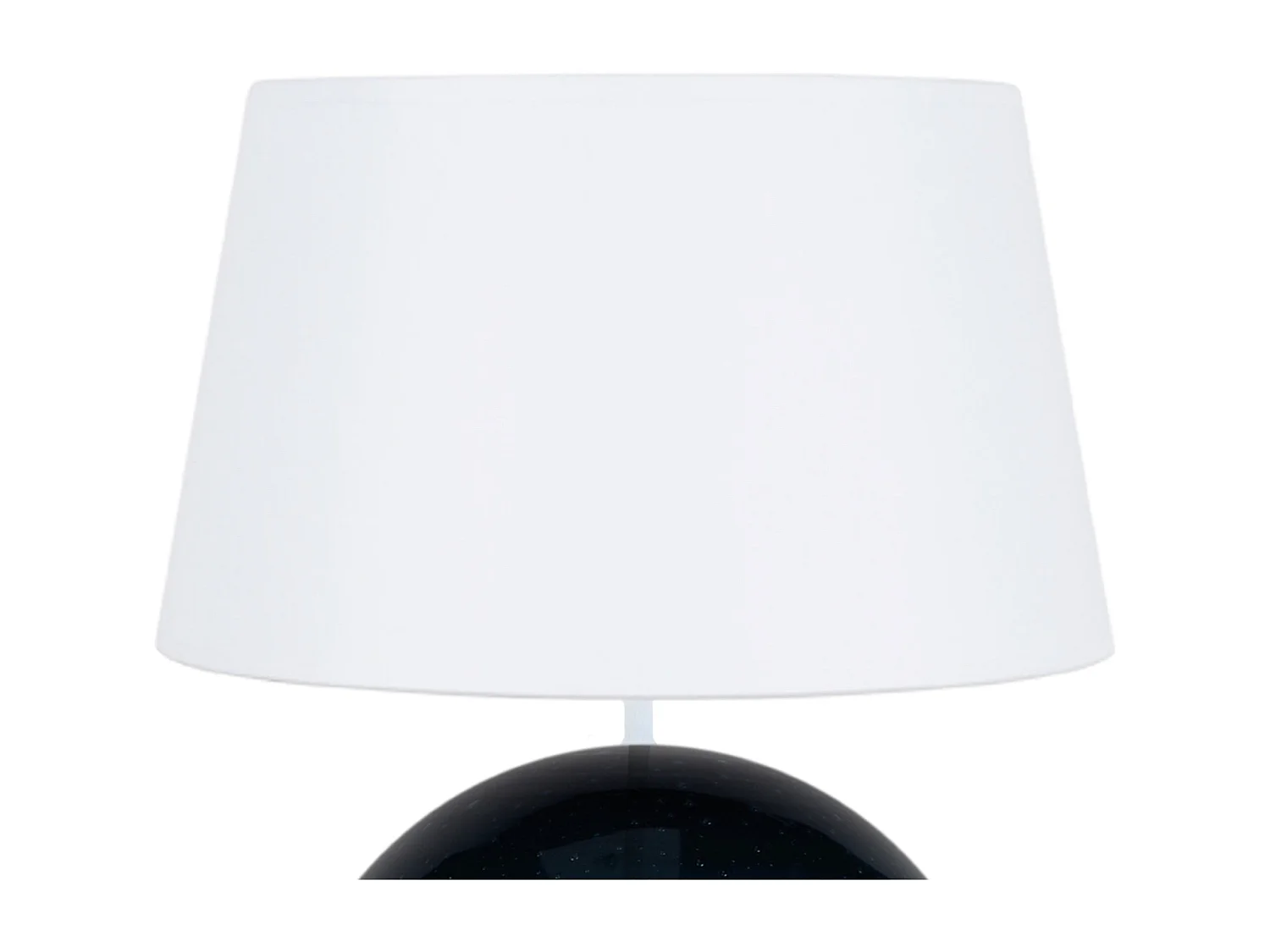 Candeeiro de mesa TOSEL ANAIS tecido coluna castanho D35 x  H84  cm