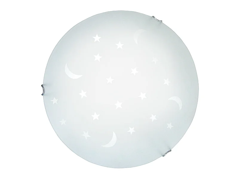 MARINE - Plafonnier ronde verre satiné