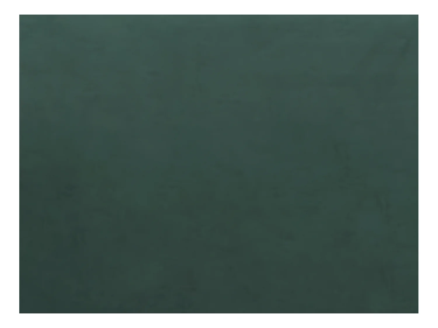 Canapé 2 places convertible express en velours vert sapin  - Couchage 120 cm - Matelas 18 cm CALIFE