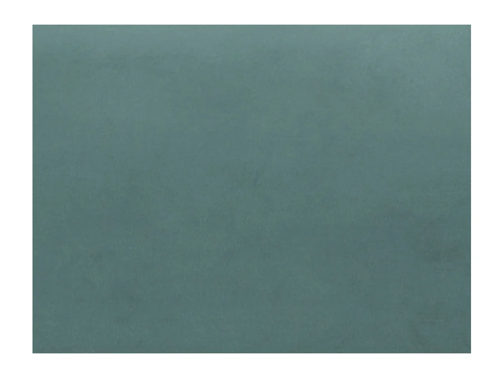 Driezits express bedbank van fluweel CALIFE - Muntgroen - tweepersoonsbed 140 cm - Matras 18 cm
