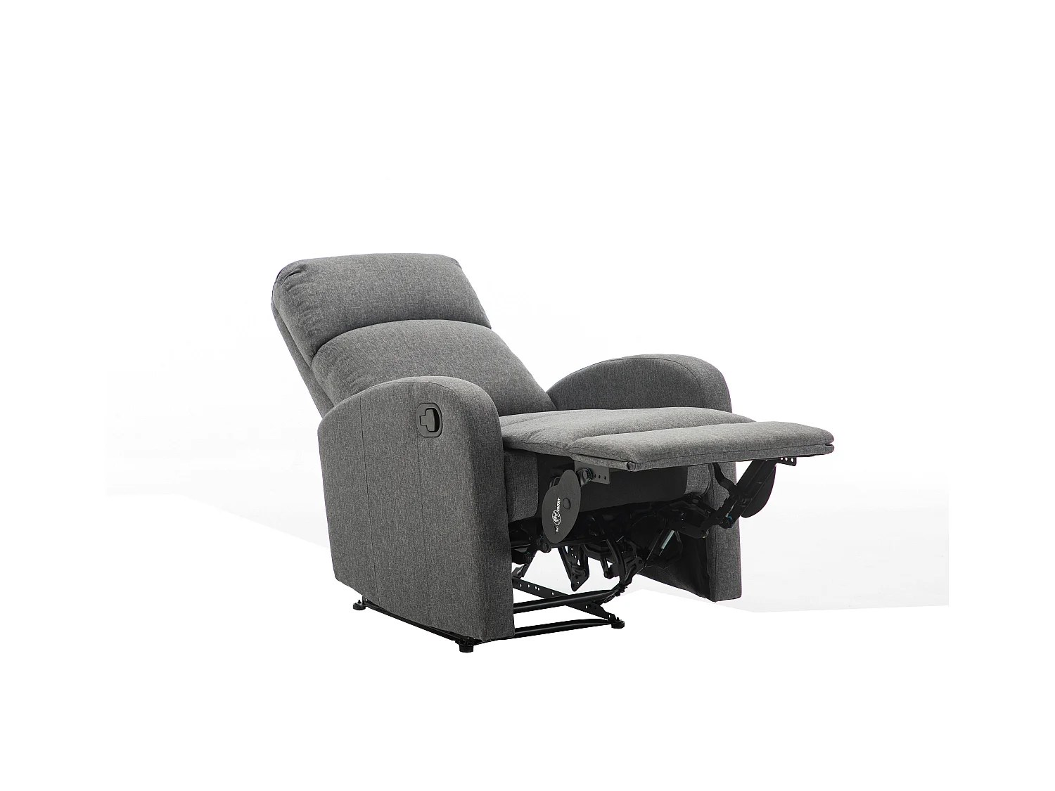 Sillón relax de tela ISAO - Antracita