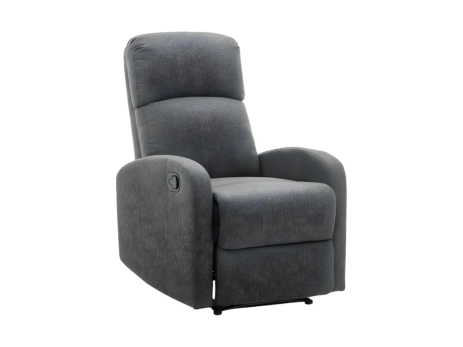Fauteuil relax en tissu ISAO - Anthracite
