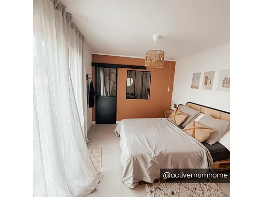 Termolakeret aluminiums-værkstedsvindue - 90x130 cm - Sort - BAYVIEW