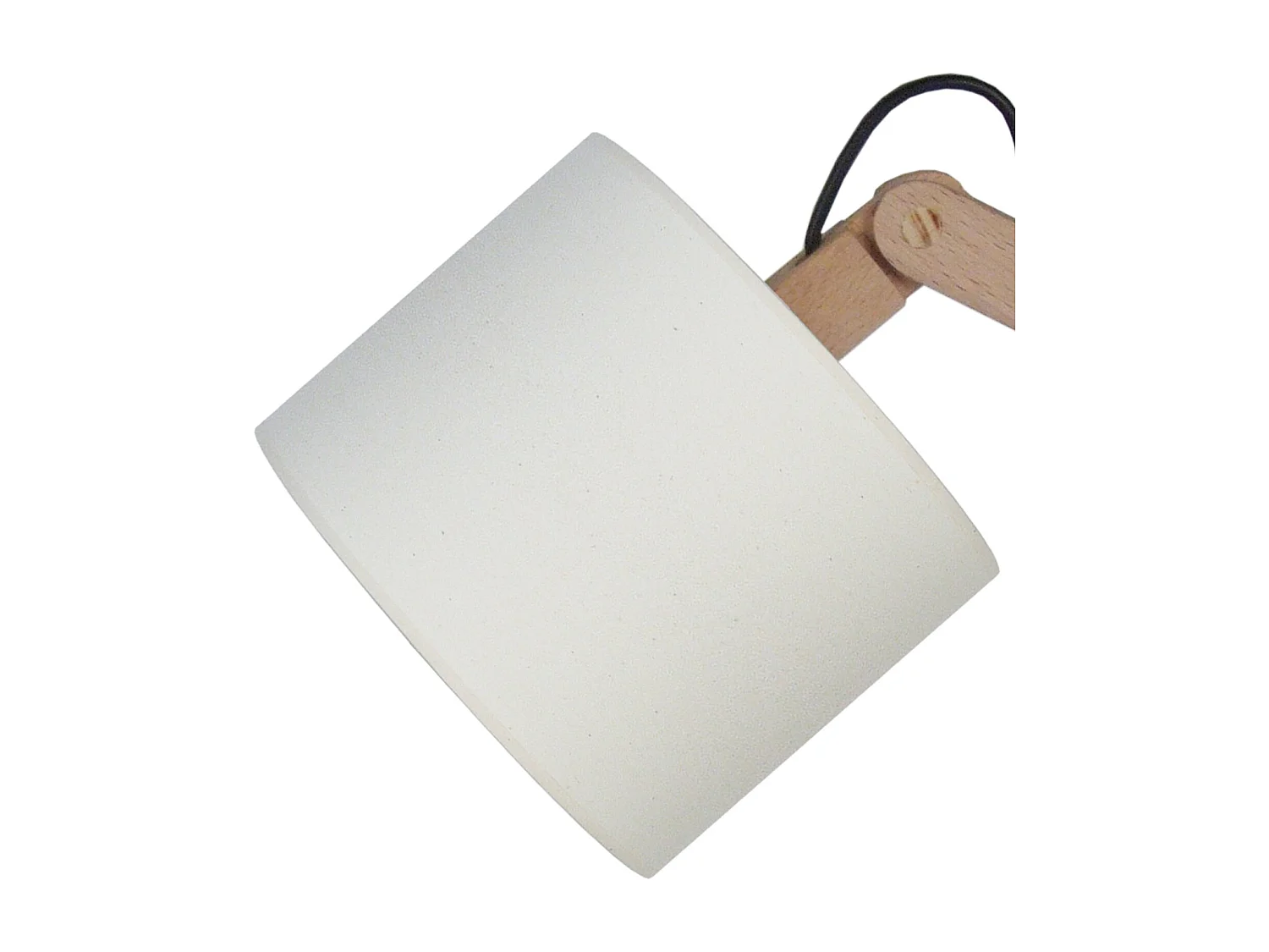 Lámpara de Escritorio TOSEL ,madera,Gris ,A45xD16xP16 cm