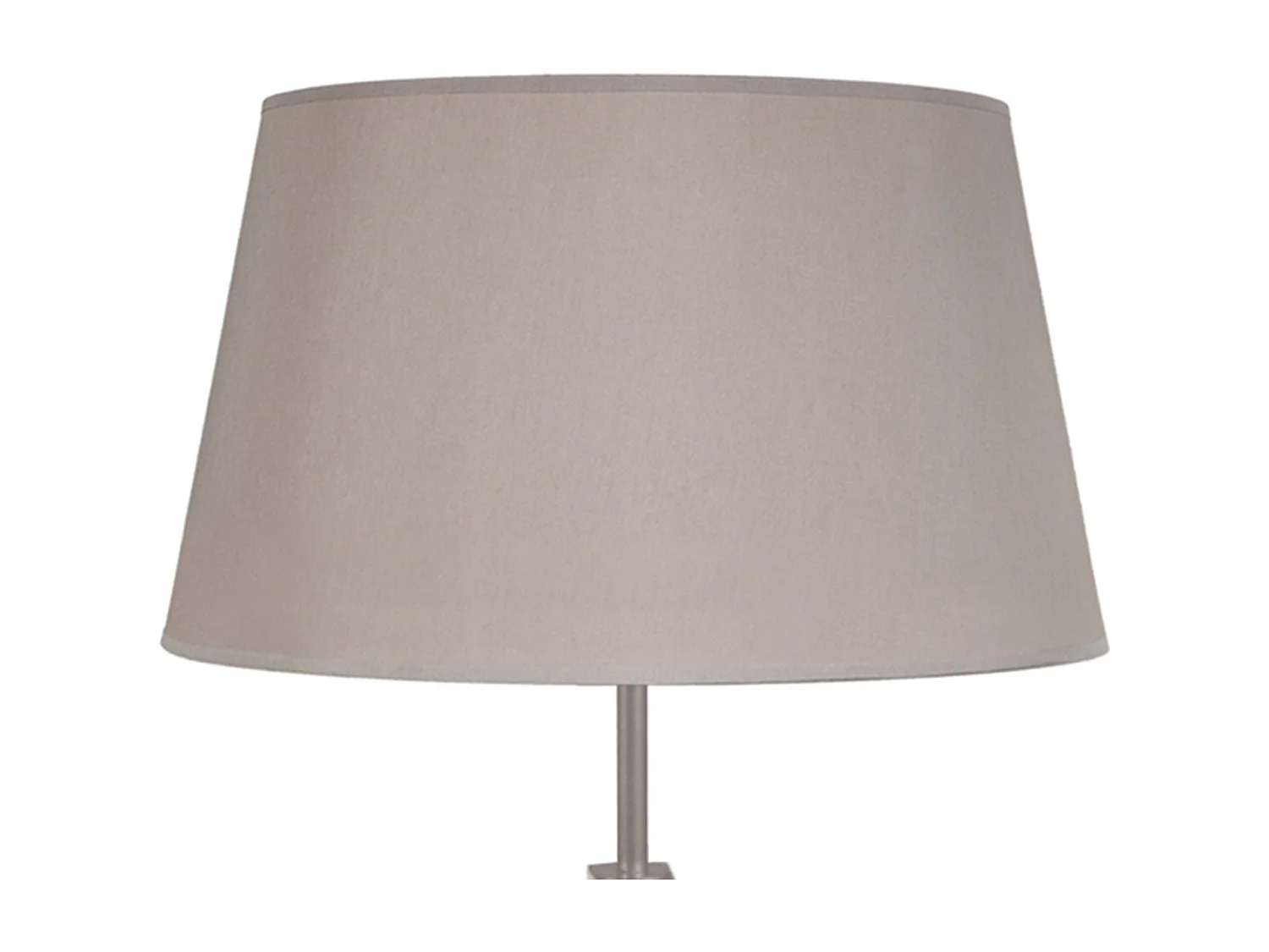 Candeeiro de mesa TOSEL VILI A LT2 tecido coluna preto D25 x  H54  cm