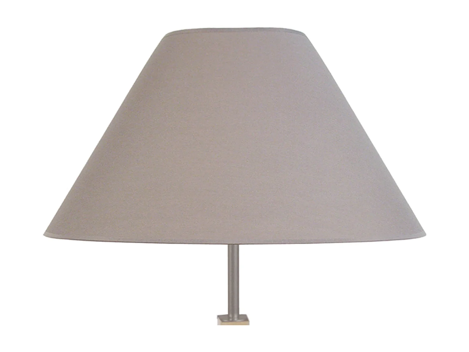 Candeeiro de mesa TOSEL VILI A LT2 tecido coluna  D30 x  H54  cm