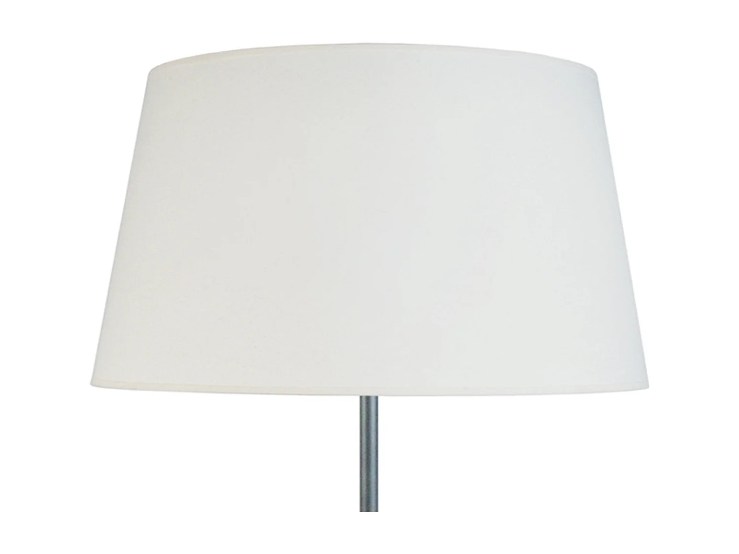 Candeeiro de mesa TOSEL VILI A LT2 tecido coluna taupe D25 x  H54  cm