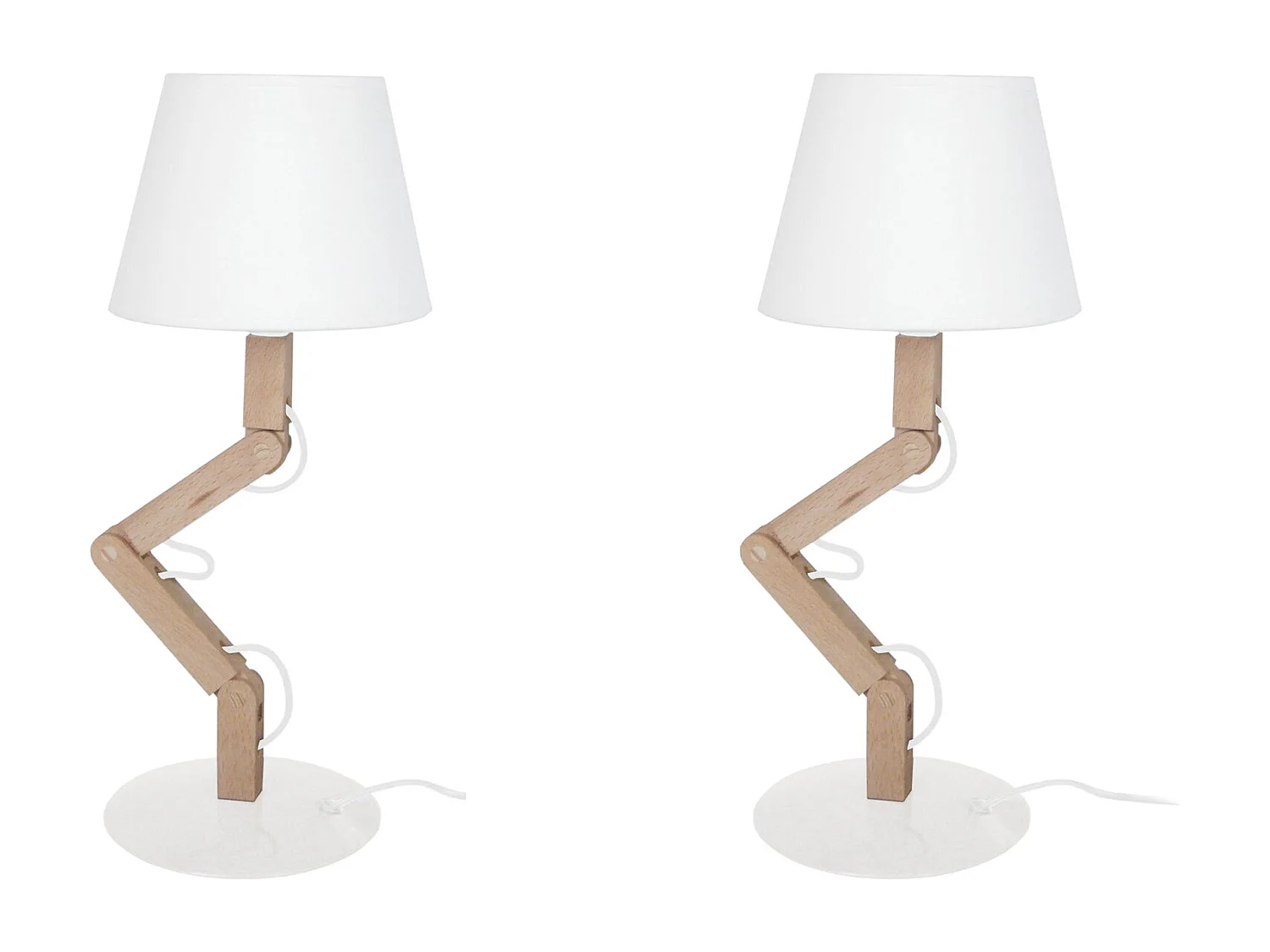 Abajur TOSEL MARY B LT2 tecido cilindro azul D16 x  H24  cm