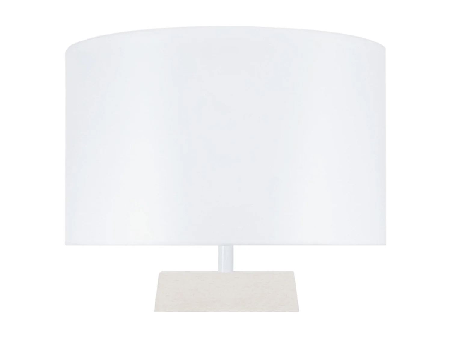 Lámpara de Mesa  TOSEL ,madera,Blanco,A45xD45x P16cm