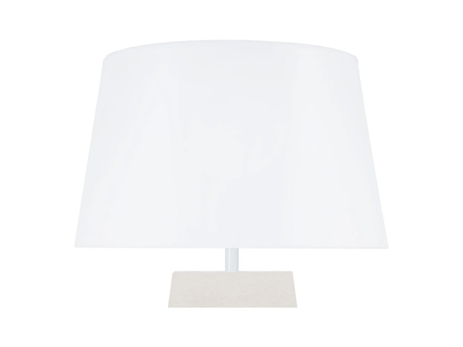 Lámpara de Mesa  TOSEL ,madera,Blanco,A54x D 25xP25cm