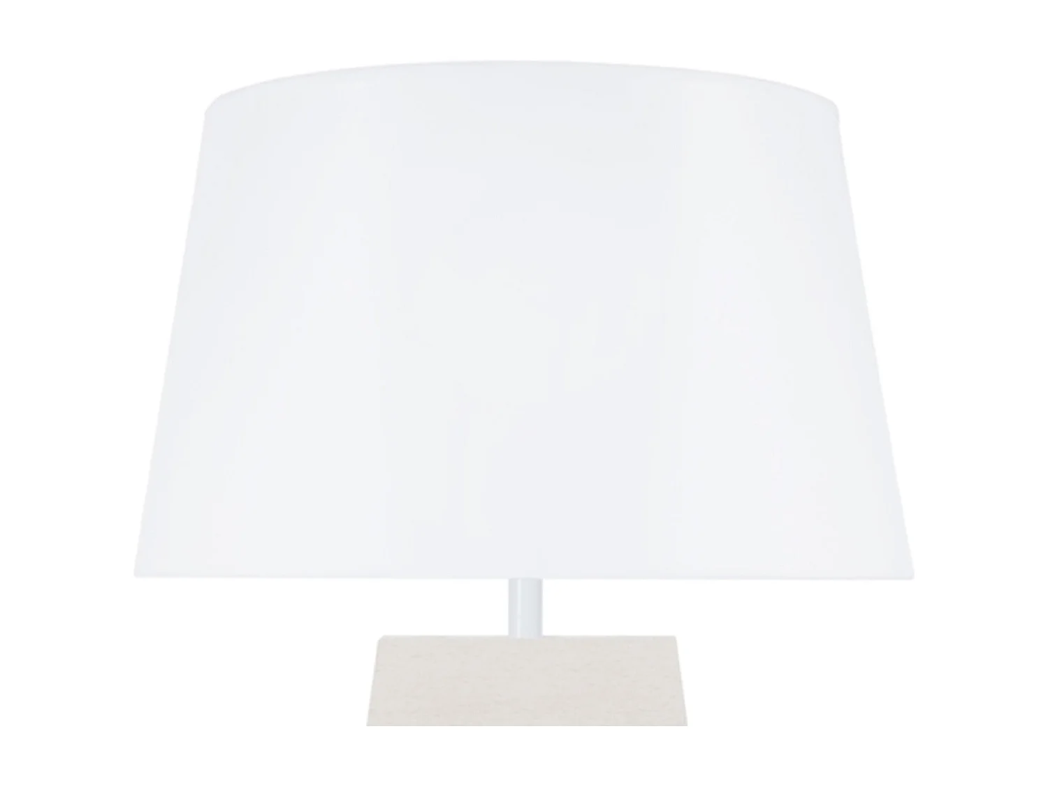 Lámpara de Mesa  TOSEL ,madera,Blanco,A54x D 25xP25cm