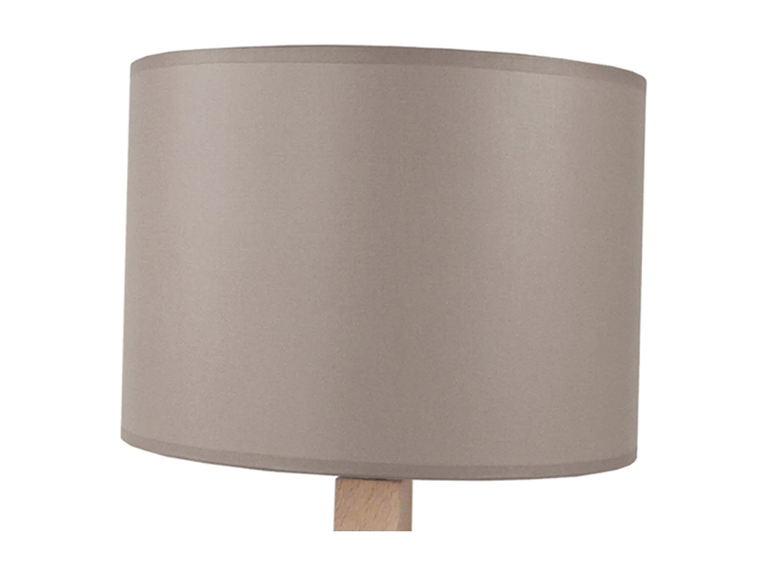 Abajur TOSEL MARY B LT2 tecido cilindro rosa D16 x  H24  cm