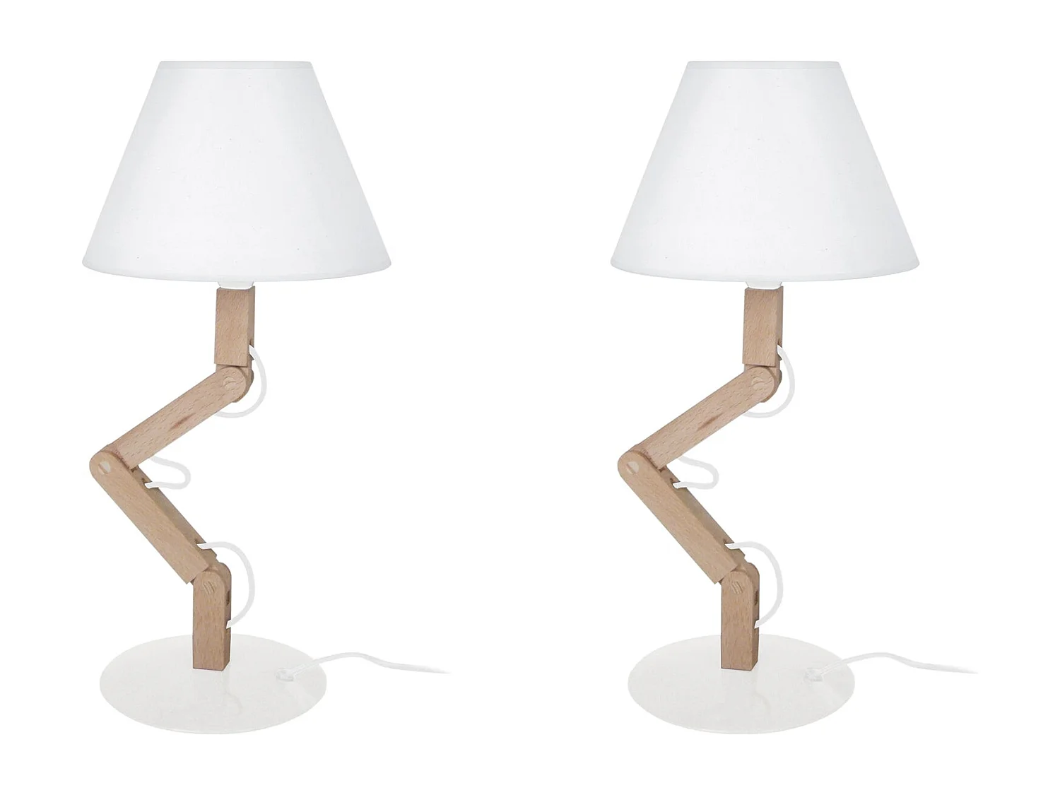 Abajur TOSEL MARY B LT2 tecido cilindro AMARELO D16 x  H24  cm