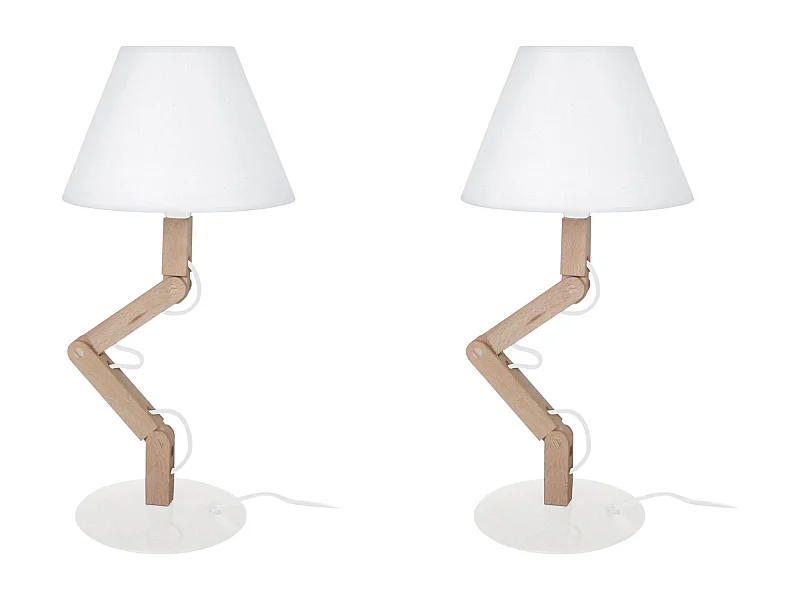 Abajur TOSEL MARY B LT2 tecido cilindro AMARELO D16 x  H24  cm