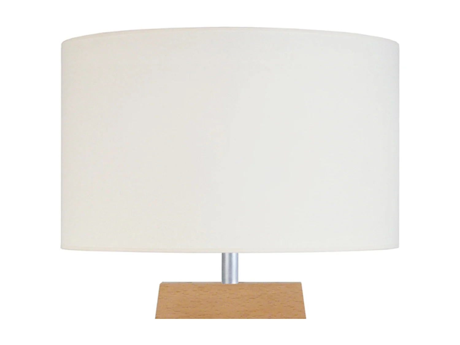 Lampe a Poser TOSEL ,bois,naturel,H54xD25x P 25cm