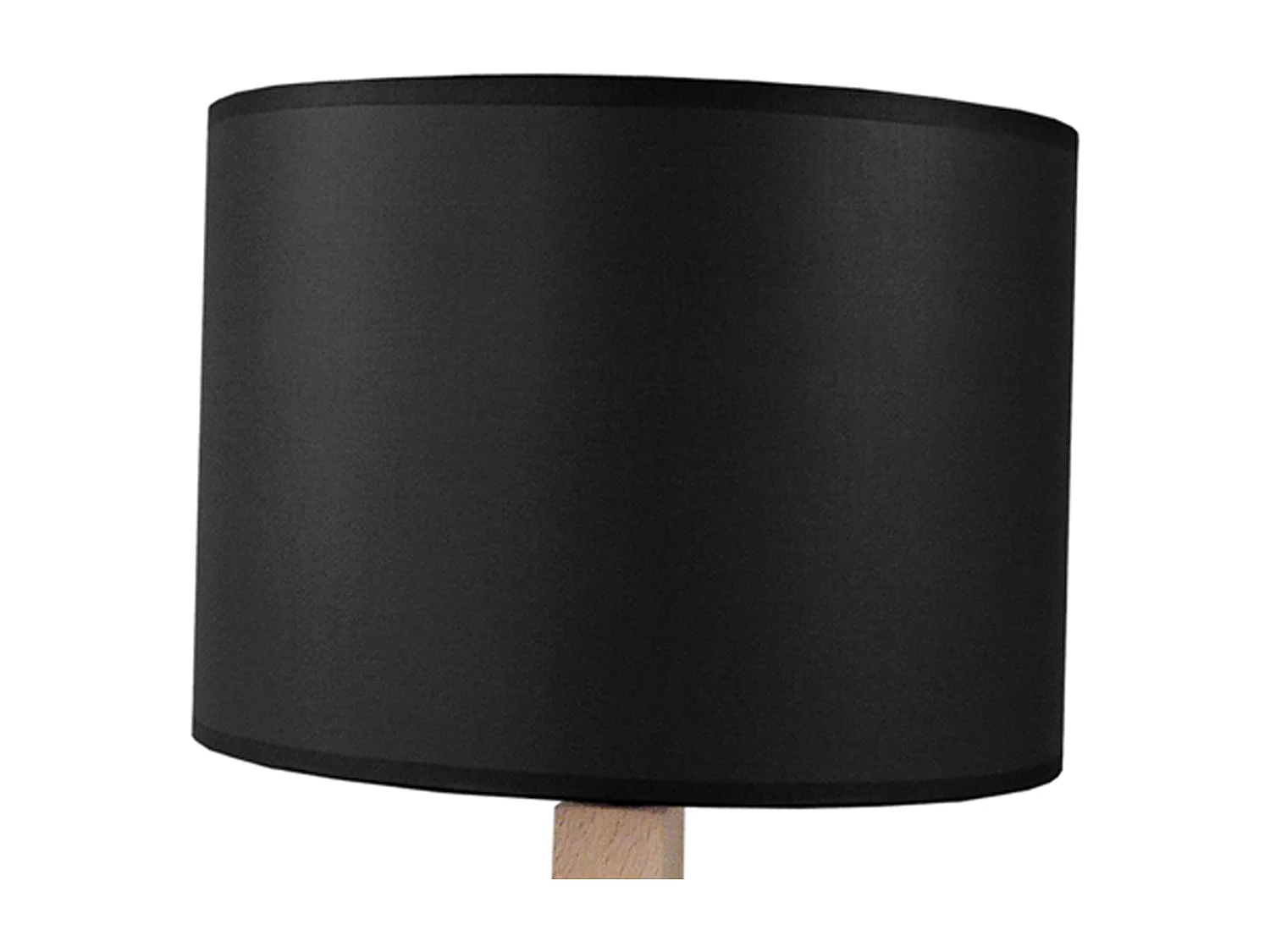 Abajur TOSEL MARY B LT2 tecido cilindro laranja D16 x  H24  cm