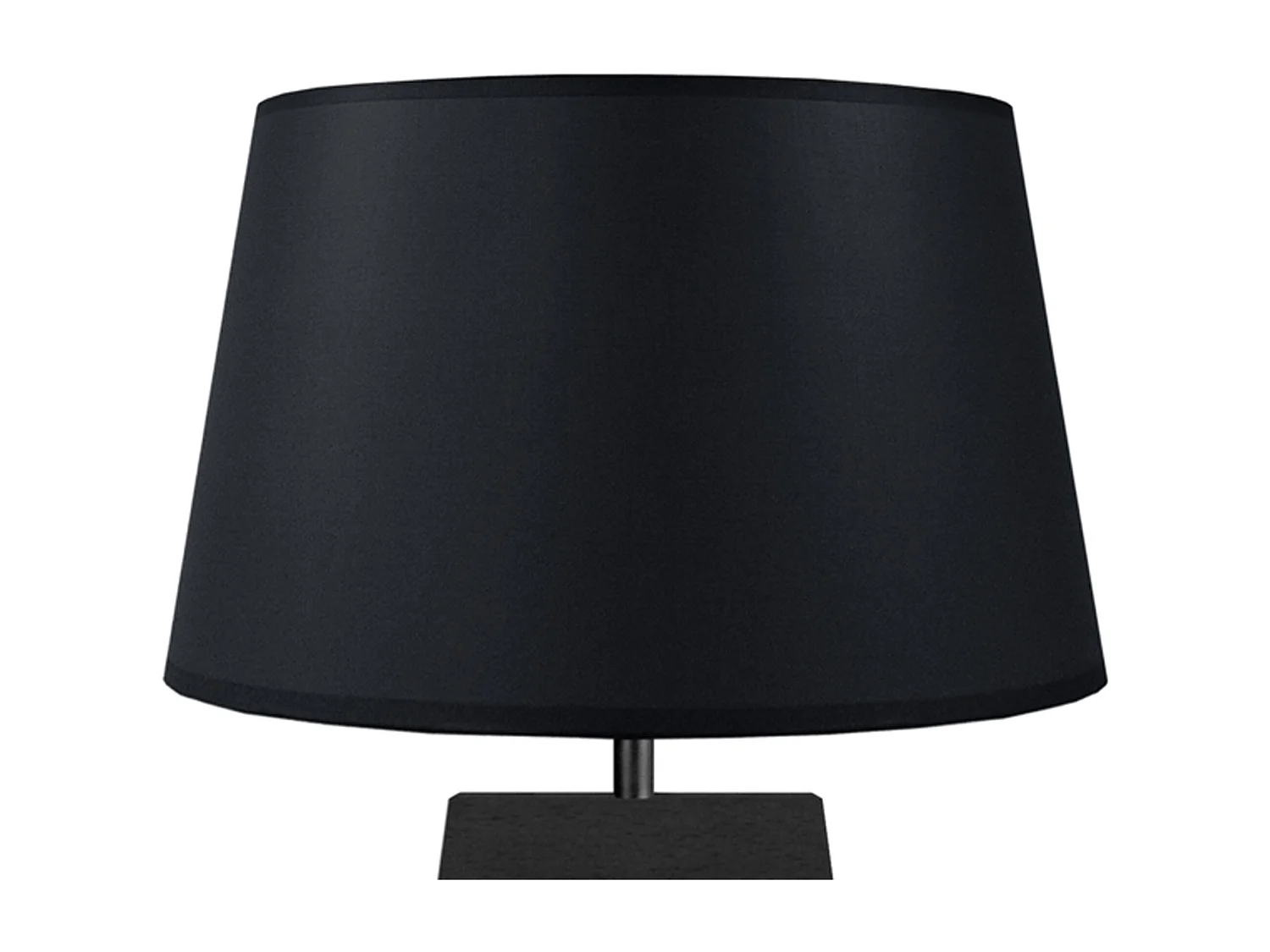 Lampe a Poser TOSEL ,bois,Noir ,H54xD30xP30cm
