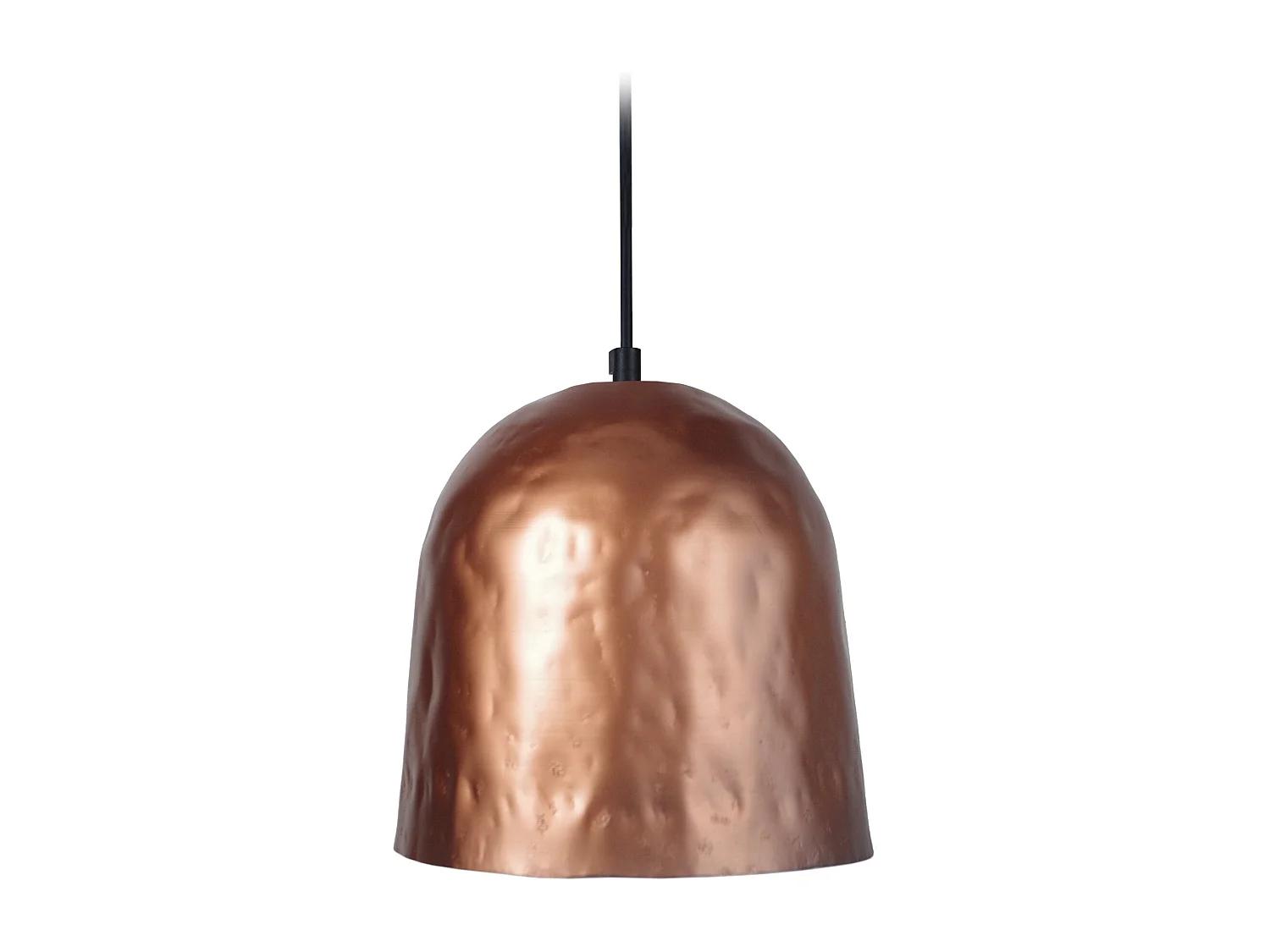 Suspensão TOSEL  ELIOT vidro Sino opala D20 x  H80  cm