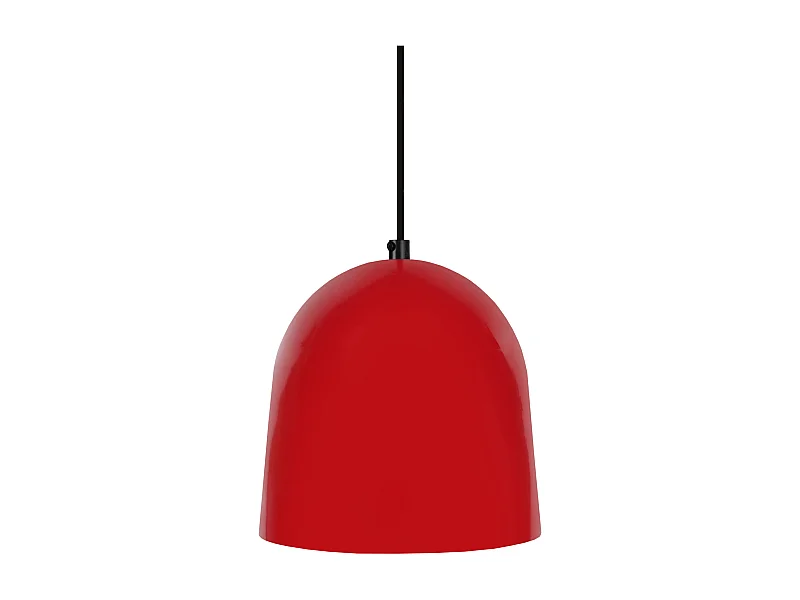 Suspensión  TOSEL ,metal,Rojo,A80x D 17xP17cm