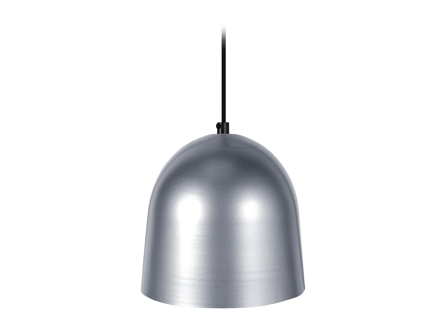 Suspensão TOSEL  ELIOT metal Sino antracite D17 x  H80  cm