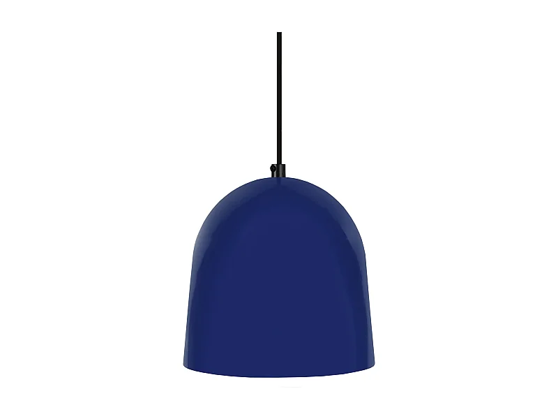 Suspensión  TOSEL ,metal,Azul ,A80xD17x P17cm