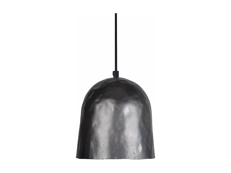 Suspensão TOSEL  ELIOT vidro cúpula amarelo D20 x  H70  cm