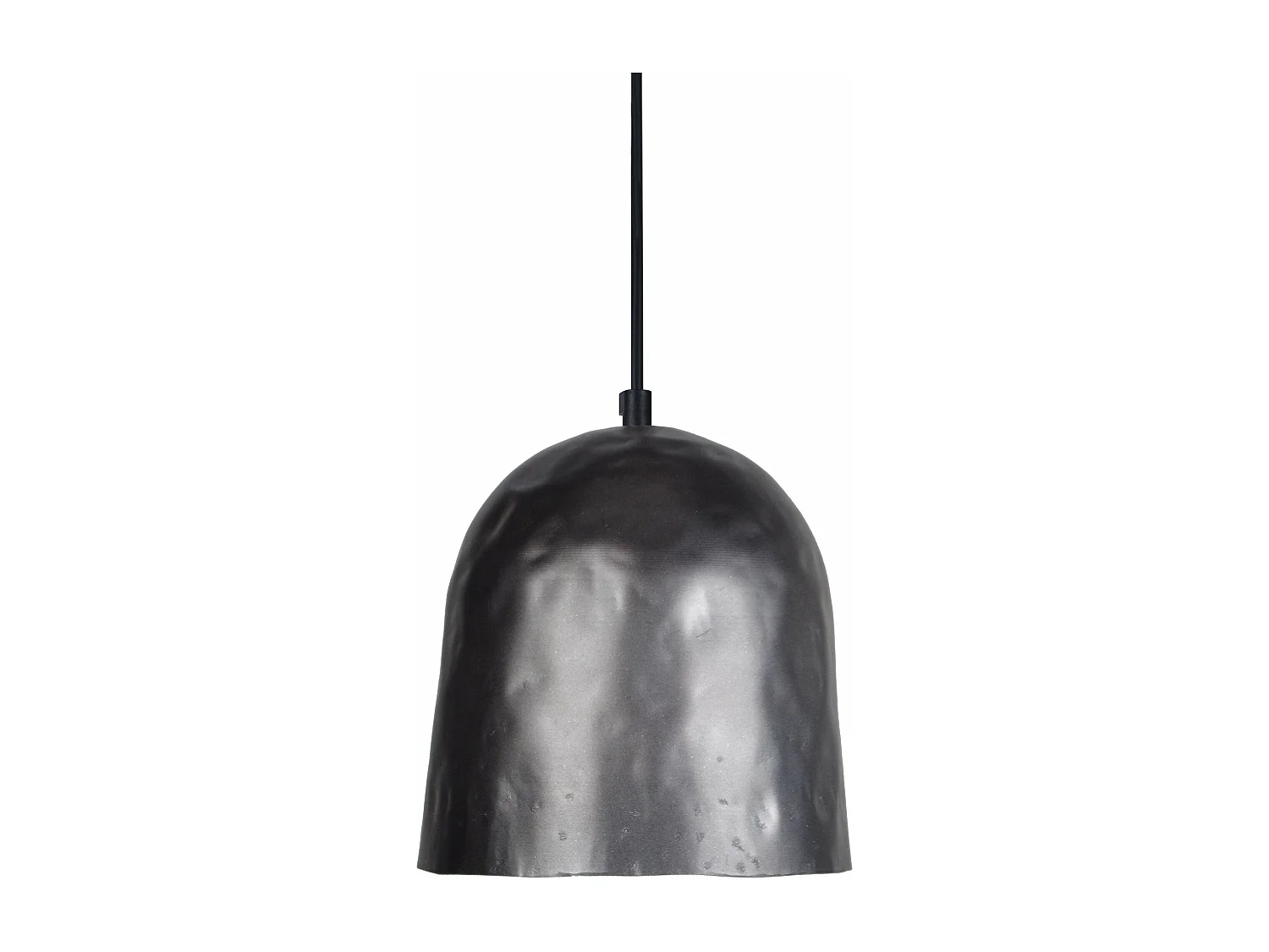 Suspensão TOSEL  ELIOT vidro cúpula amarelo D20 x  H70  cm