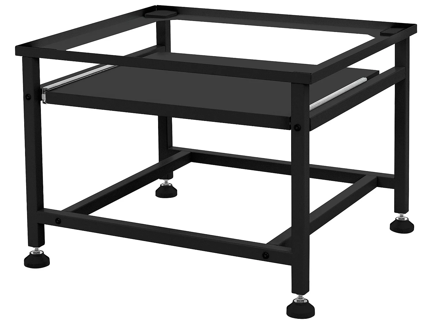 Zoccolo lavatrice con ripiano estensibile base asciugatrice ML-DESIGN