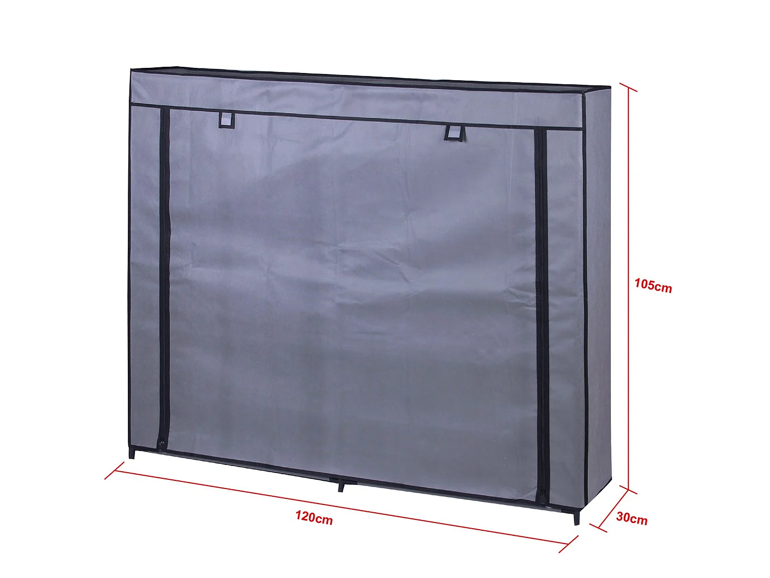 Meuble à chaussures en tissu VIOLA 12 tablettes