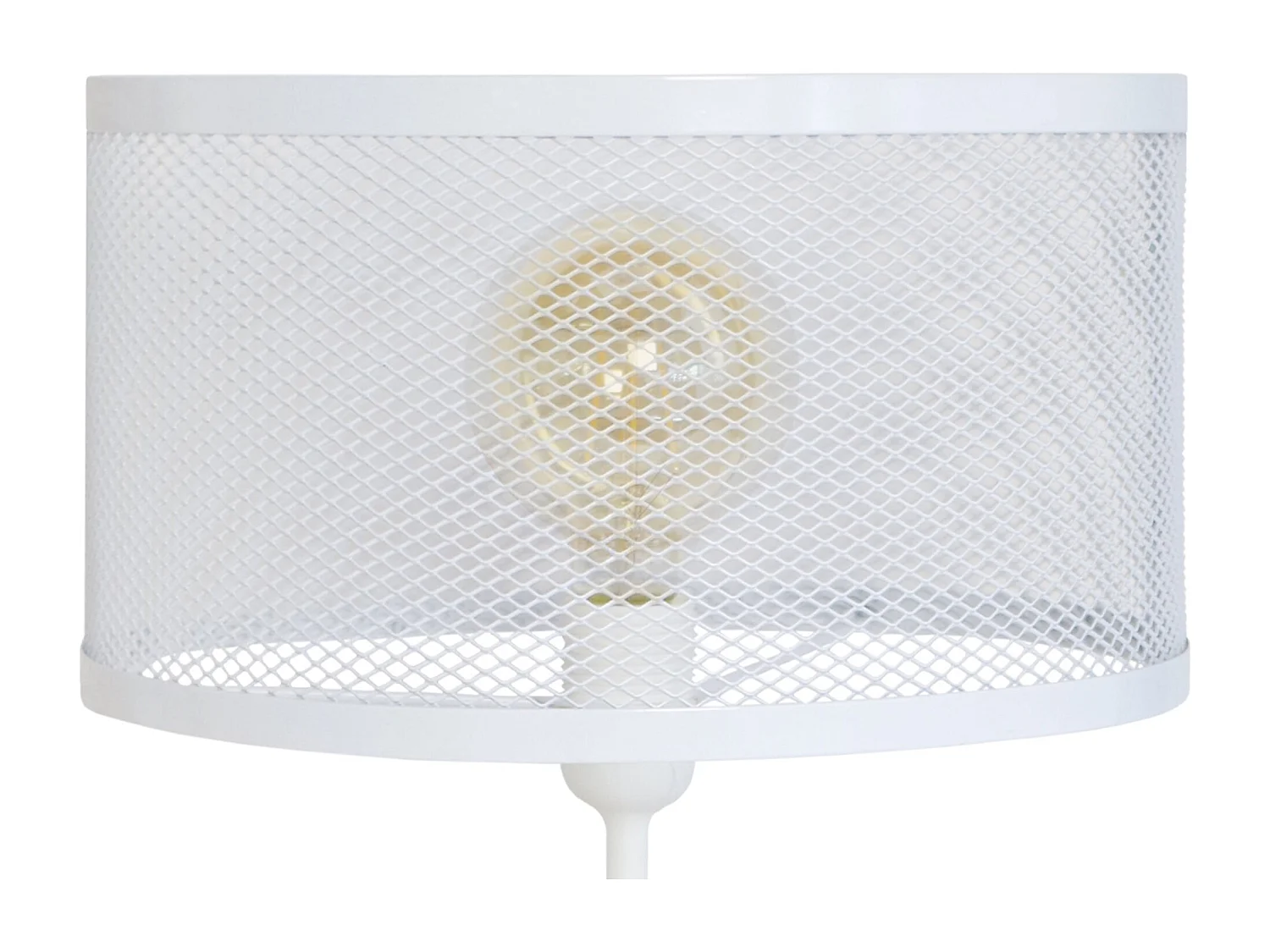 Abajur TOSEL MYKINES tecido certo preto D16 x  H28  cm