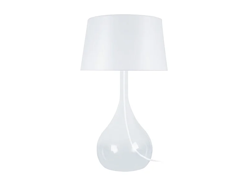 Lámpara de Salón TOSEL ,vidrio,Transparente ,A66x D45xP45cm