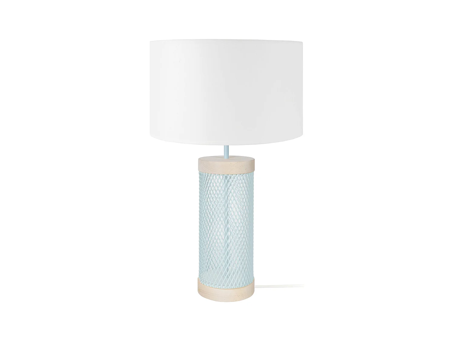 Lampe a Poser TOSEL ,métal,naturel,H 50xD30x P 30cm