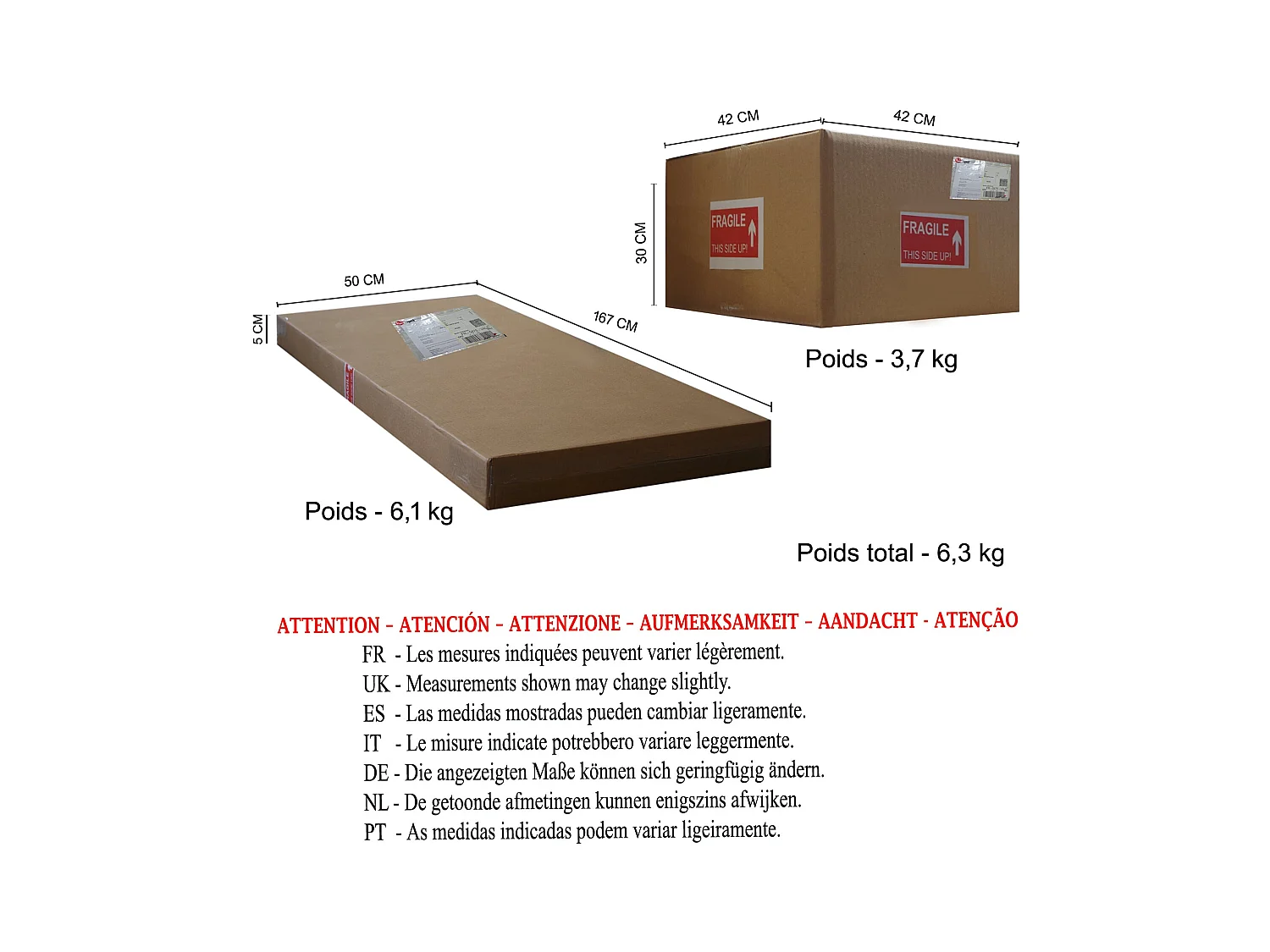 Lámpara de Pie TOSEL ,metal,Aluminio ,A 190x D100xP30cm