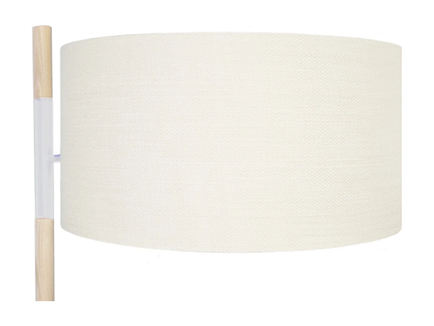 Lampadaire TOSEL ,métal,Blanc   ,H168xD45xP45cm