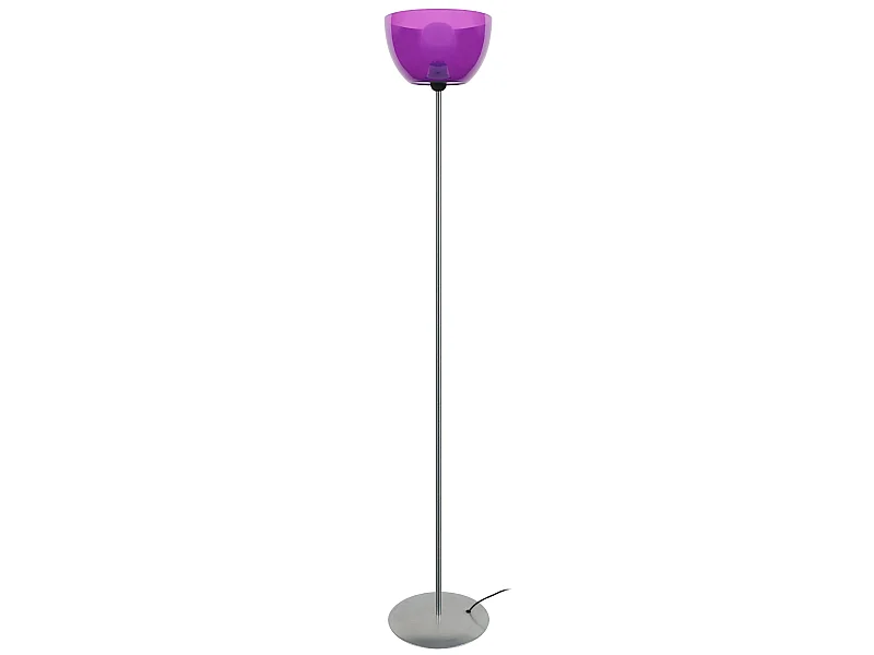 PLEXI  - Lampadaire droit métal aluminium