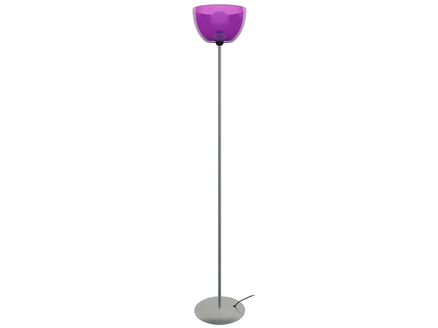 PLEXI  - Lampadaire droit métal aluminium
