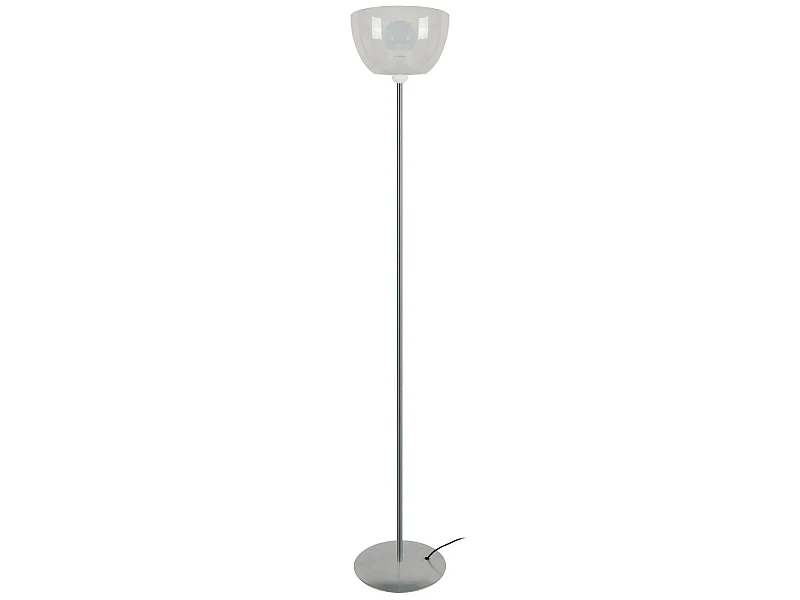 PLEXI - Lampadaire droit métal aluminium