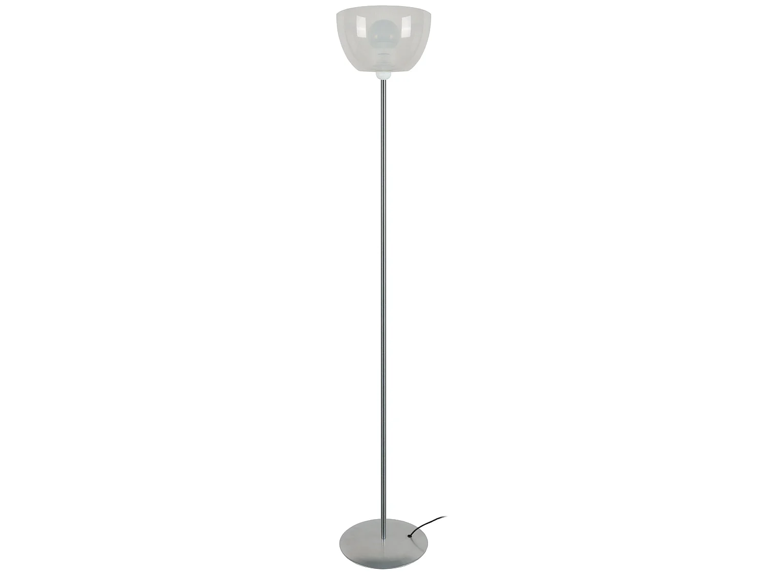PLEXI - Lampadaire droit métal aluminium