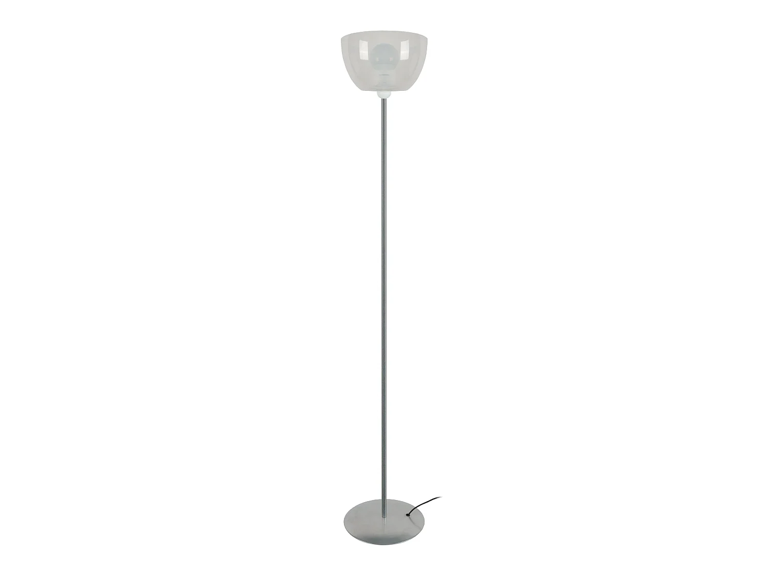 PLEXI - Lampadaire droit métal aluminium