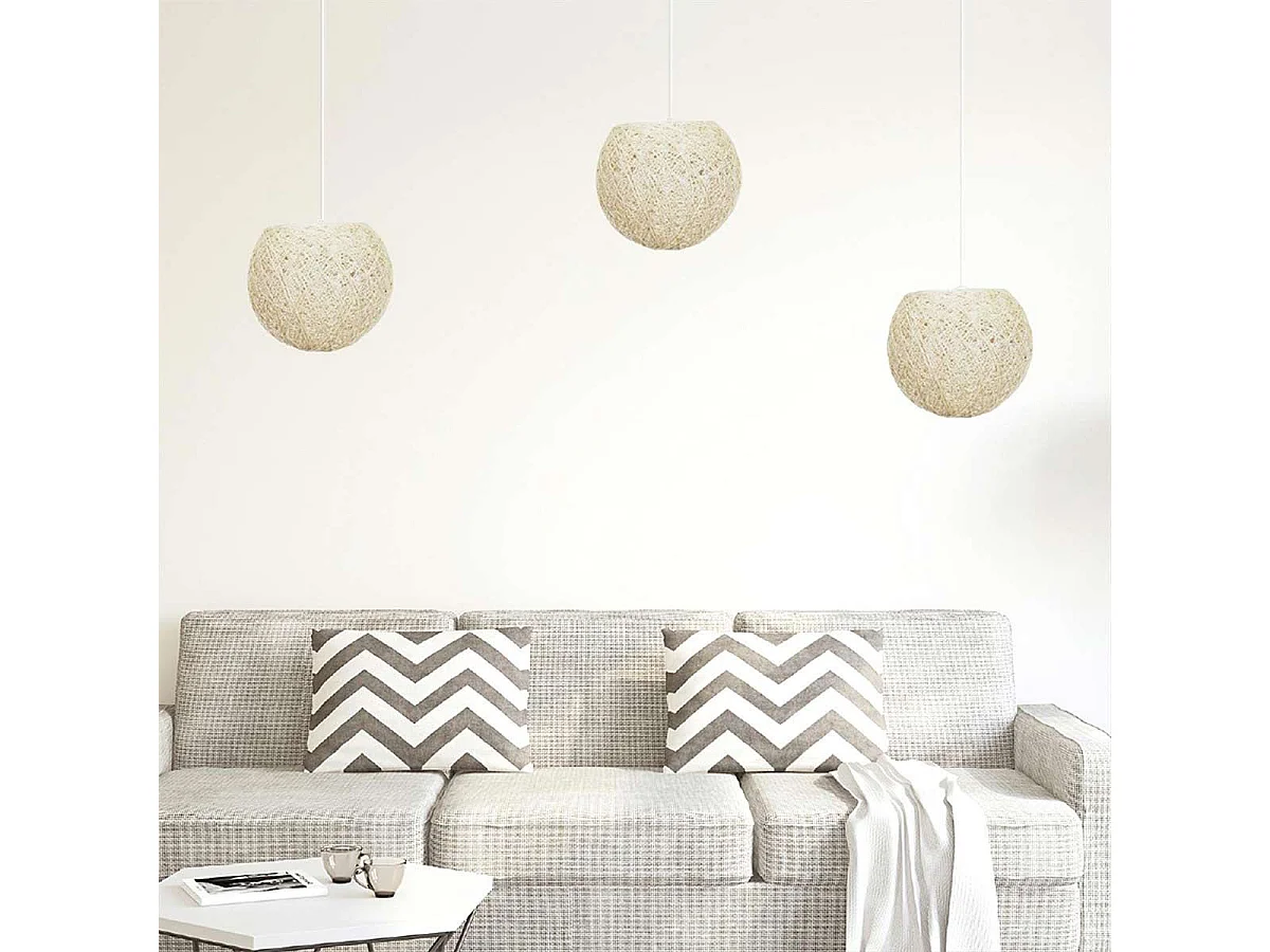 Abat-Jour Intérieur "Suspension" 20cm Naturel