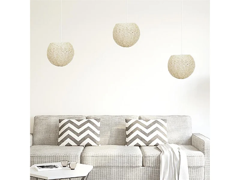 Abat-Jour Intérieur "Suspension" 20cm Naturel