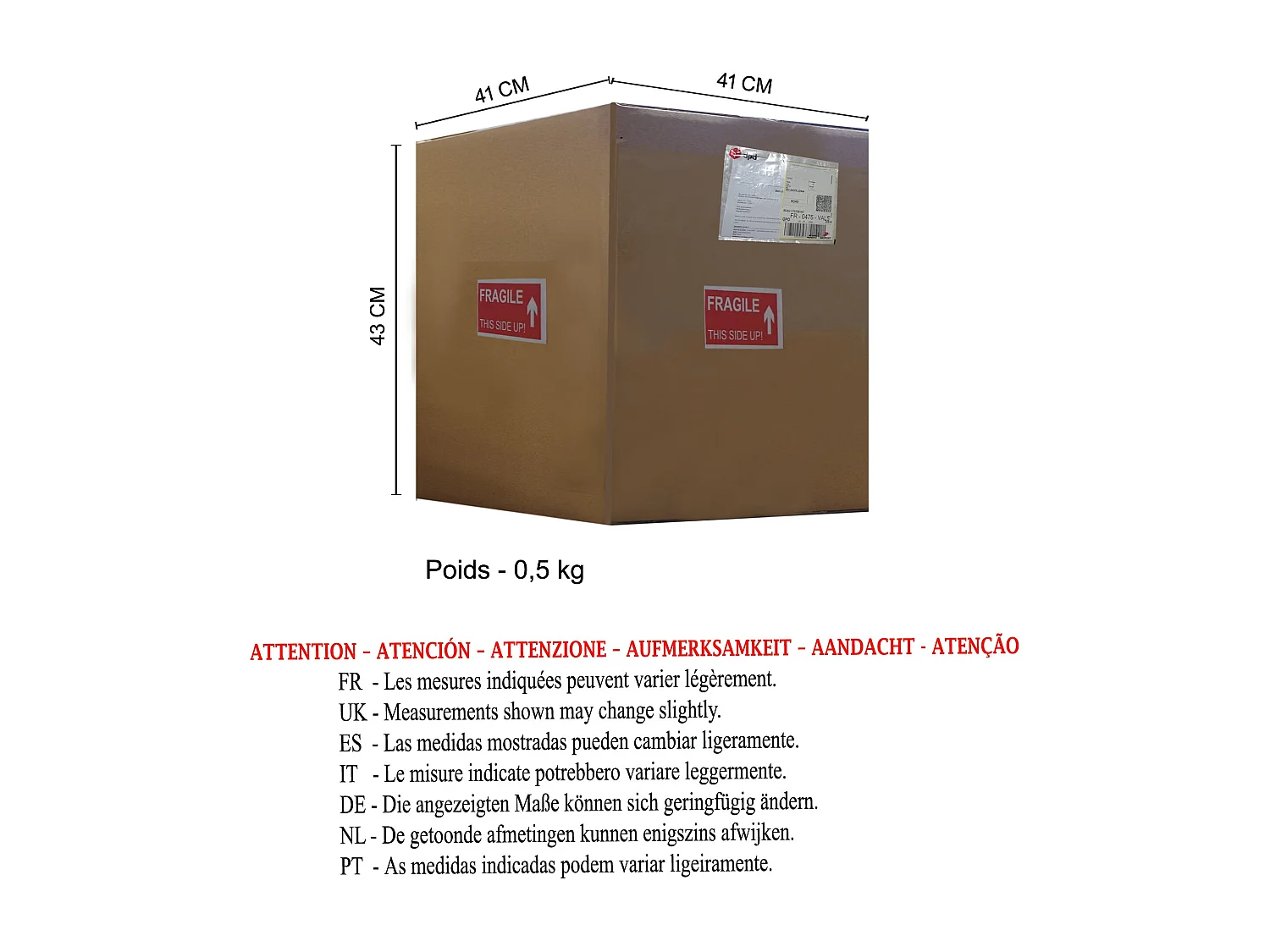 Suspensão TOSEL  SIENA metal cônico fumado D25 x  H90  cm