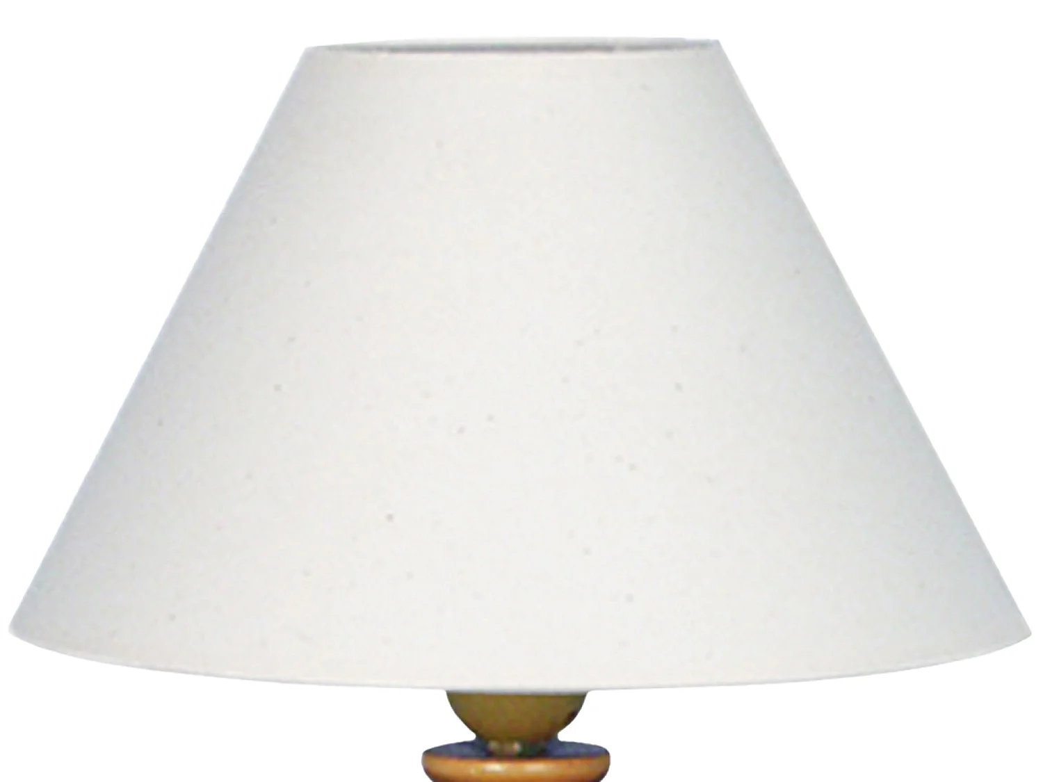 Candeeiro de mesinha legno escura coluna  JULIETTE cone crudo  D'25 cm